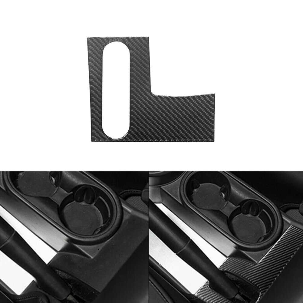 Carbon Fiber Hand Brake Accent Frame Cover Trim for Jeep for Wrangler 2007-2010