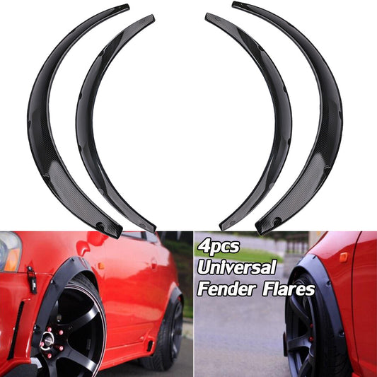 4-piece mudguard flare wheel arch body trim flexible polyurethane suitable for automotive general use.