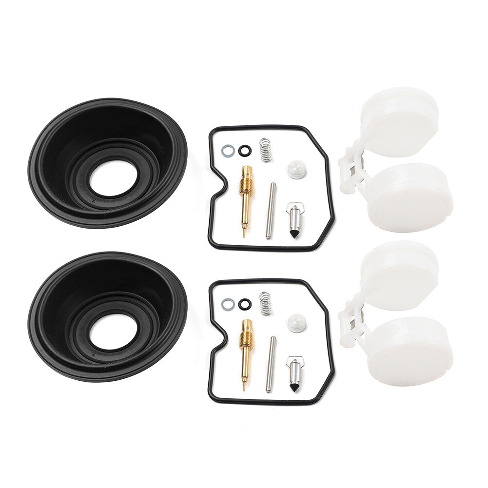 2 Set Carburetor Repair Kit Float Diaphragm for Kawasaki EN450 454 LTD 1985-1990