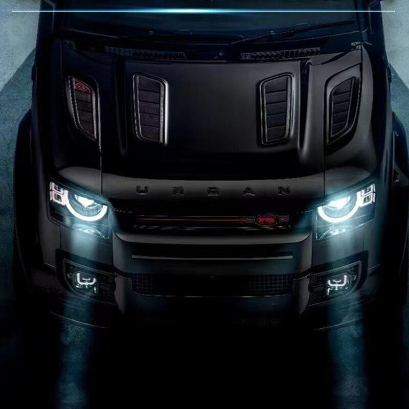 For LR for Defender 2020-2024 LED Fog Lamp Daytime Driving Light DRL Grill cover