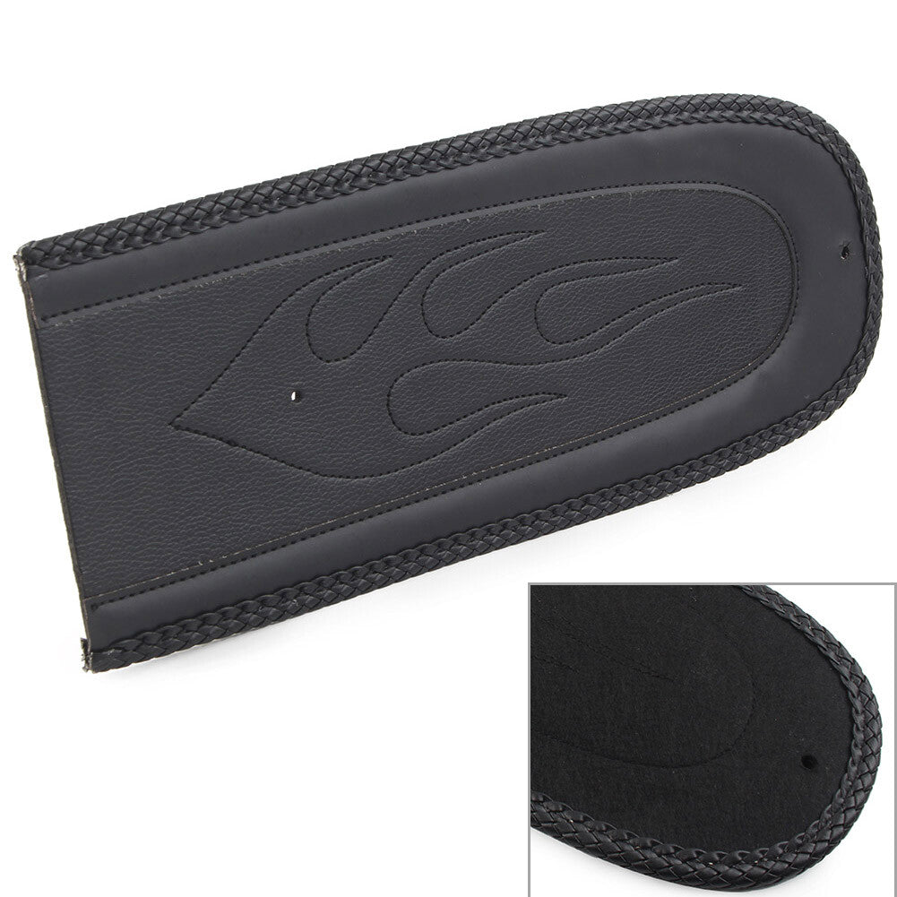 BLK Flame Rear Fender Bib Solo for Seat for Harley Dyna Fat Bob FXDF Switchback FLD
