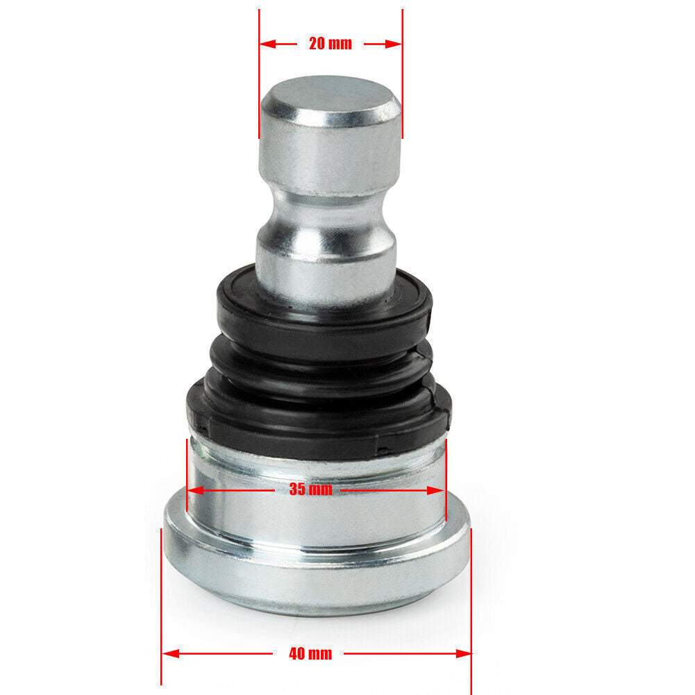 4-Pack OE Style Upper Lower Front Ball Joints for Polaris RZR 900 - XP 4 S Trail