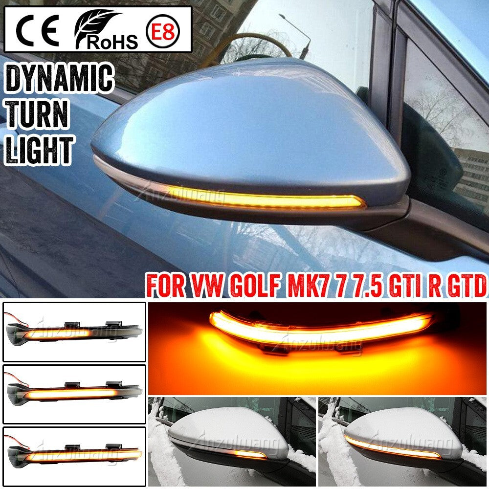 Dynamic Turn Signal Light for VW for GOLF 7 Facelift R-line Sportsvan Touran L II