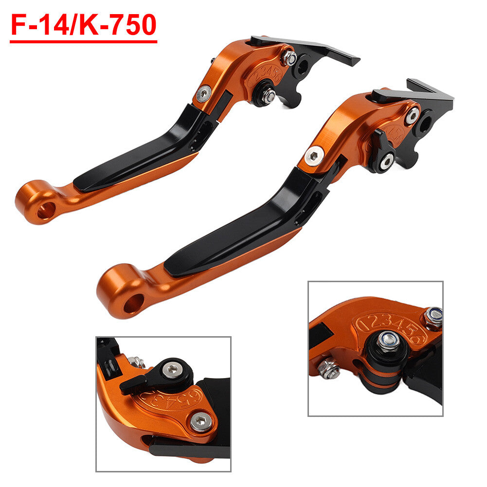 Fit for Kawasaki Ninja650R ER6N ER6F Folding Extendable Brake Brake Clutch Levers