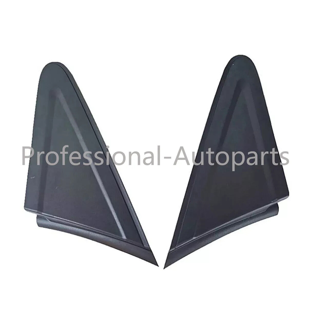 A pair of left and right mirror corner triangular cover decorations are suitable for the for Honda for Civic 2012-15