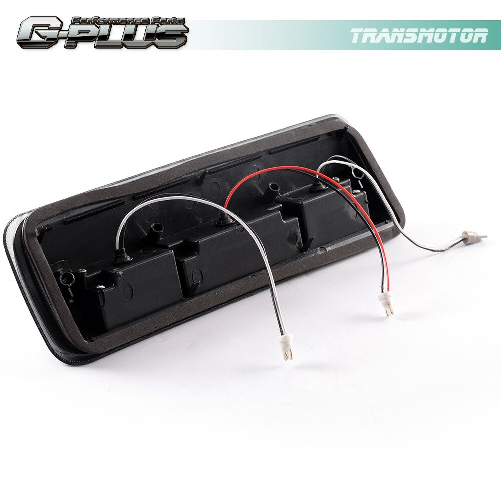 Suitable for 2004-2008 F150/Explorer. Black/smoked rear third brake + cargo LED taillights.