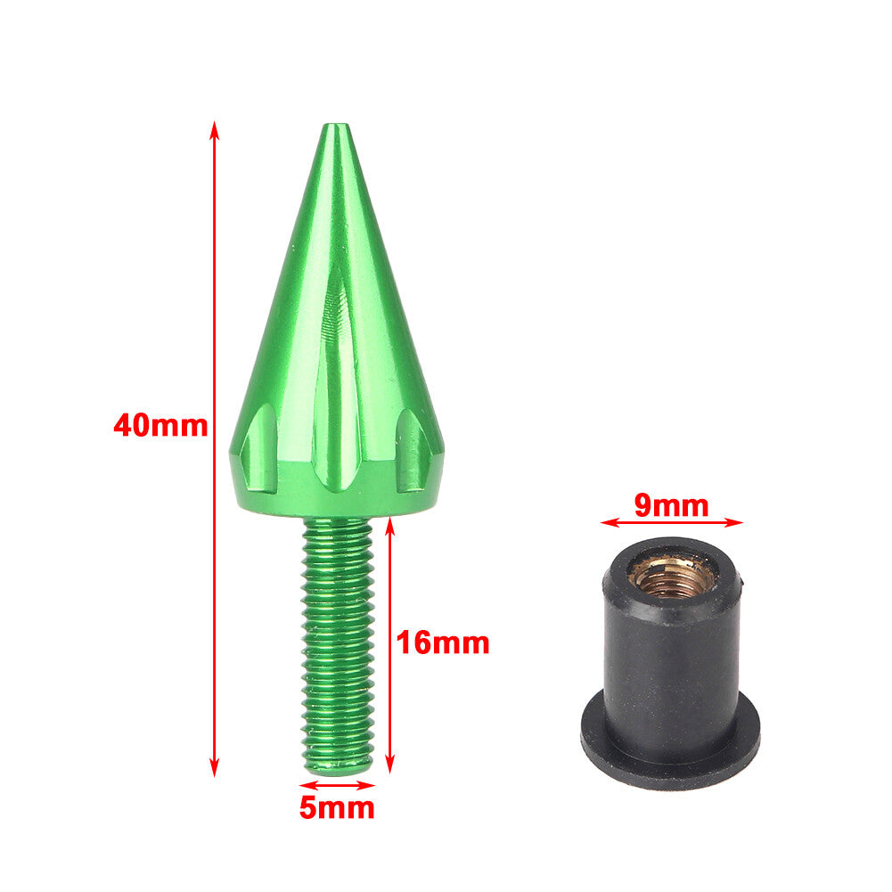 Spike Windshield Bolt Screw for Honda for Yamaha for Suzuki for BMW for Ducati Universal Silver