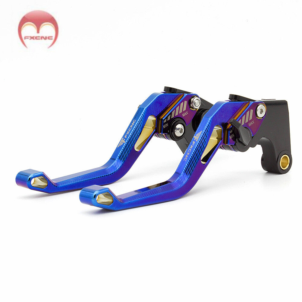 CNC electroplated adjustable brake clutch lever suitable for Yamaha YZF R1 2004-2008 2007 2006