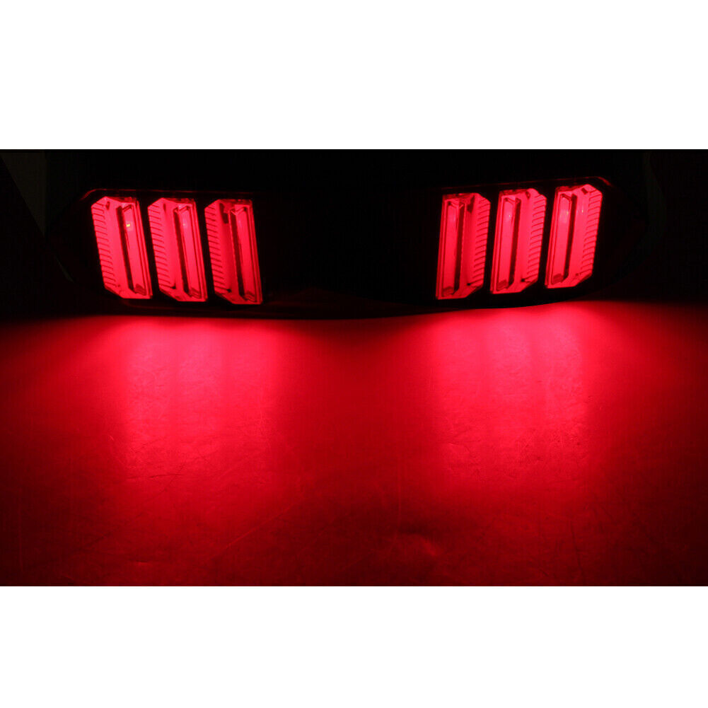 Motorcycle LED Brake Tail Light Rear Turn Signal Fit for Honda MSX 125 CBR650F Black