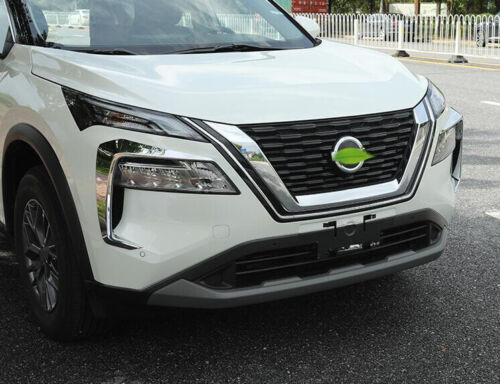 Chrome Front Headlight Lamp Eyebrow Cover Trim Fit for Nissan Rogue 2021-2022