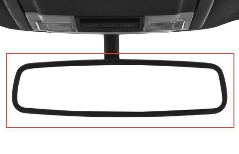 for Ford Explorer 2011-2019 Peach Wood Grain Interior Rearview Mirror Frame Trim