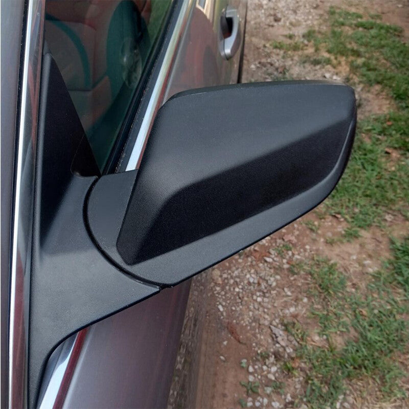 Black rearview mirror cover for Chevrolet Malibu 2016, 2017, 2018, 2020