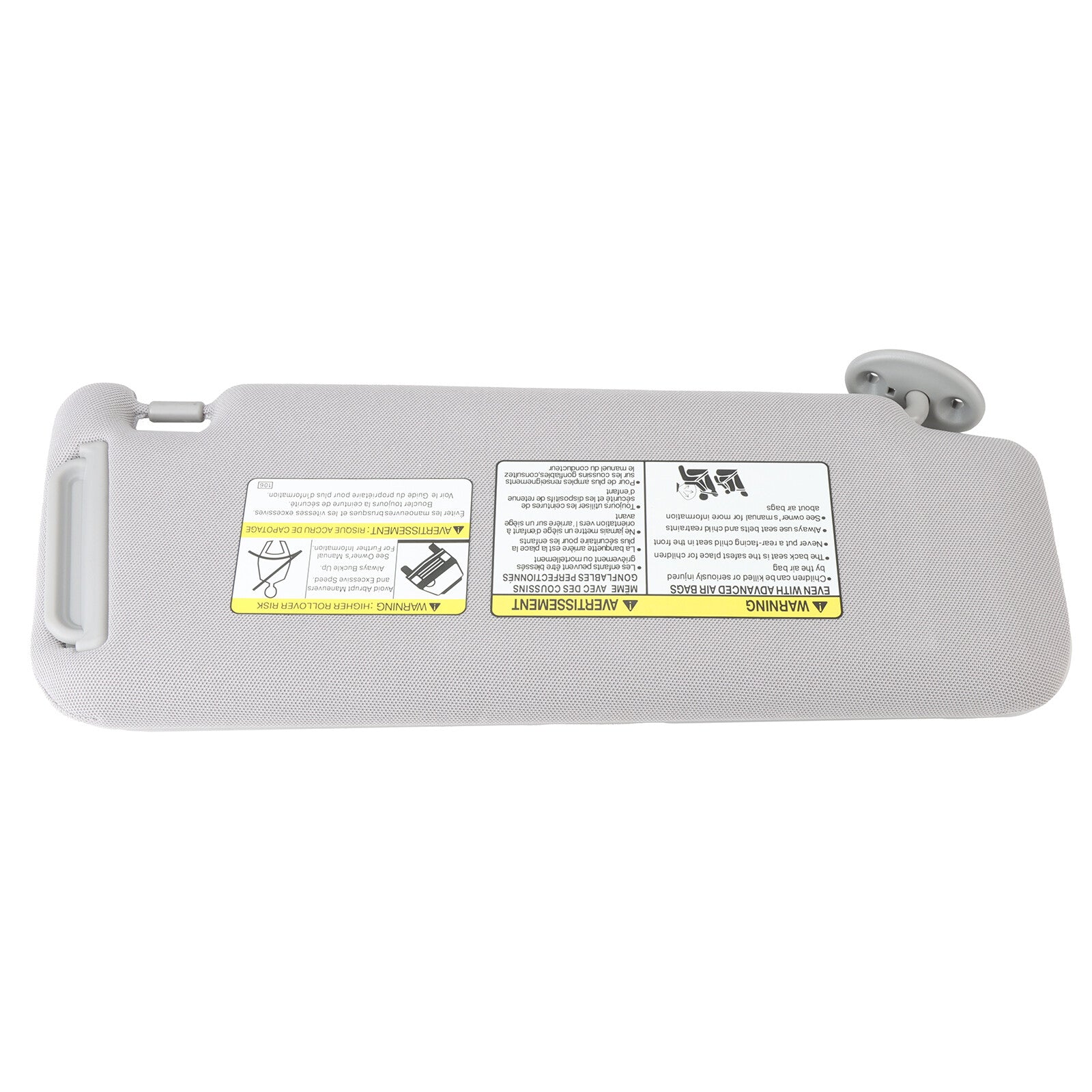 1 piece, 2010-2023, brand new gray sun visor for left side, suitable for Toyota Prado 74310-35A91-B1