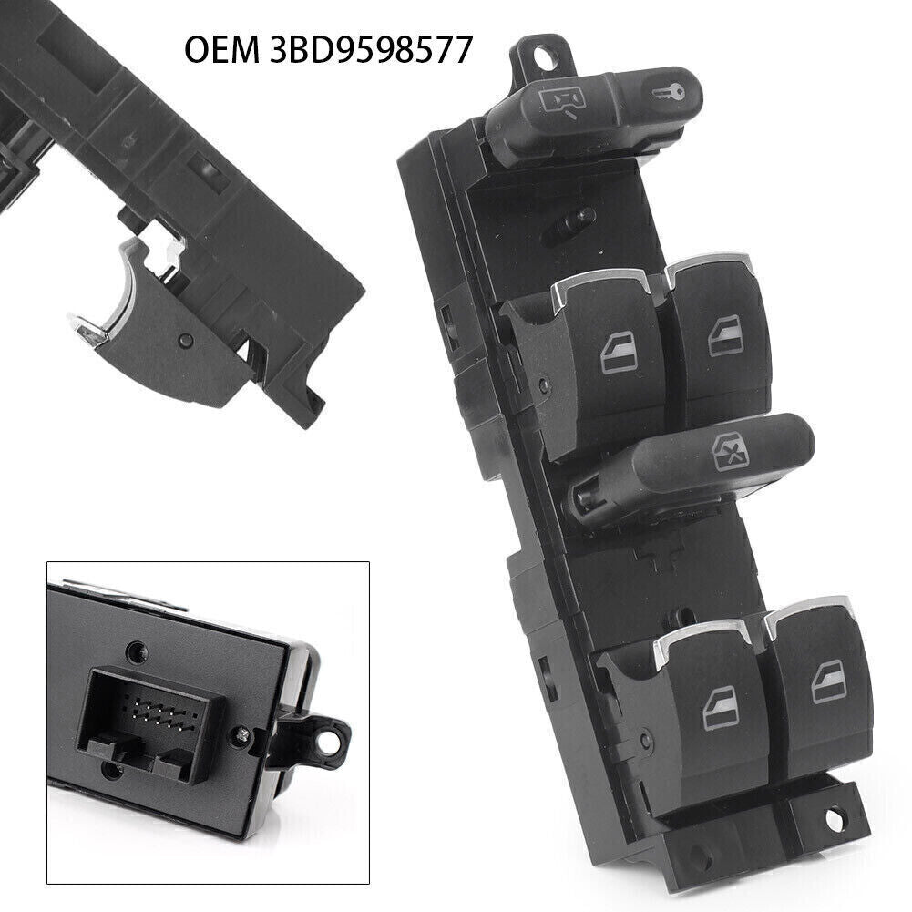 For 1998-2005 for Volkswagen for Jetta for Golf MK4 3BD959857 Power Window Master Switch New
