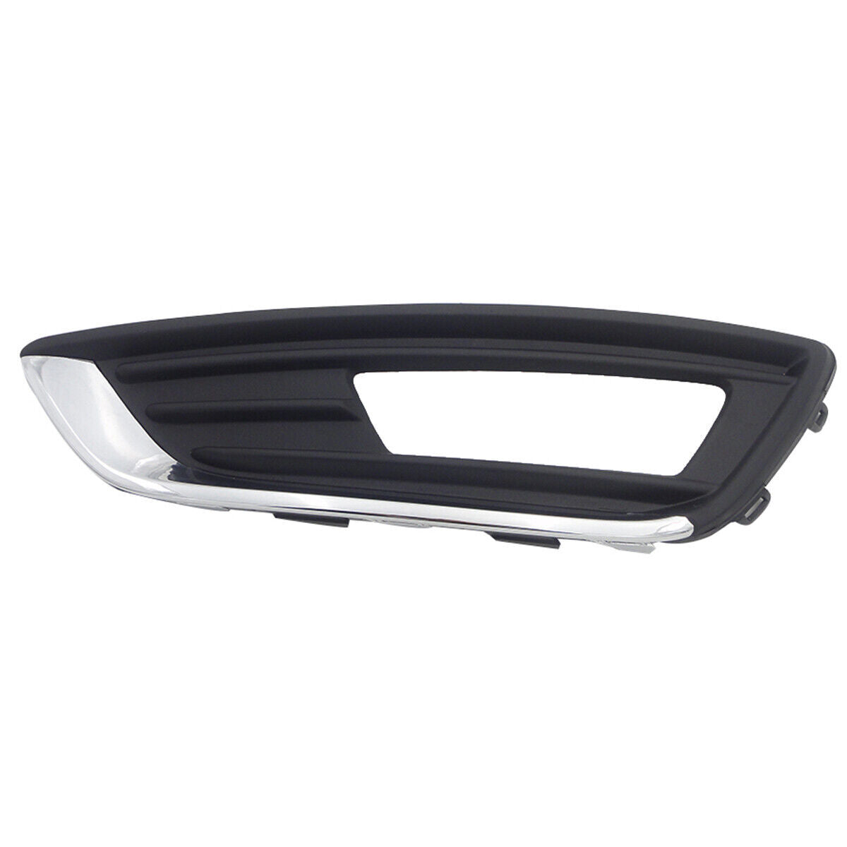 Left Skin Line Front Fog Lamp Light Cover Chrome Trim for Ford Focus 2015 2016