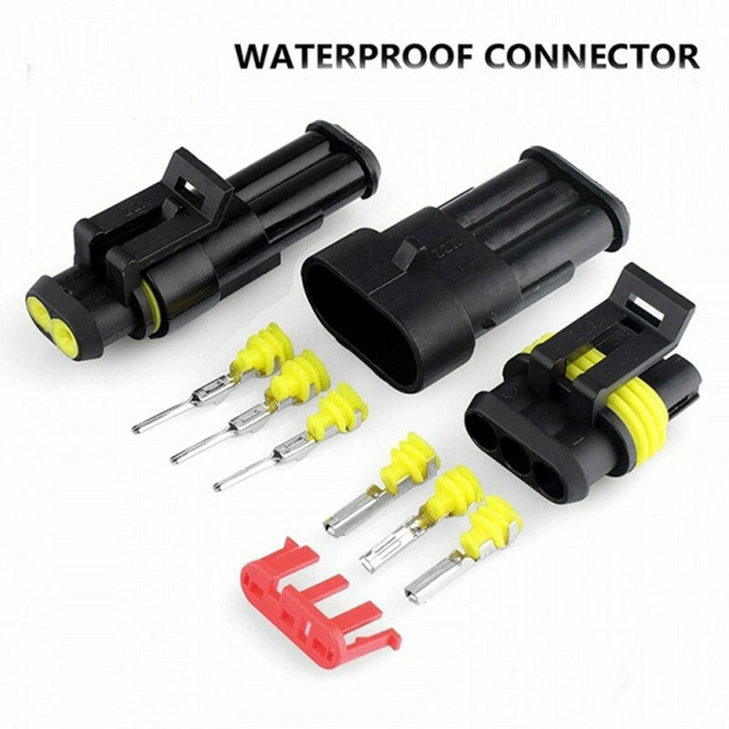 Car Seal Waterproof Electrical Wire Connector Plug Fuse 1/2/3/4/5/6 Pin Terminal