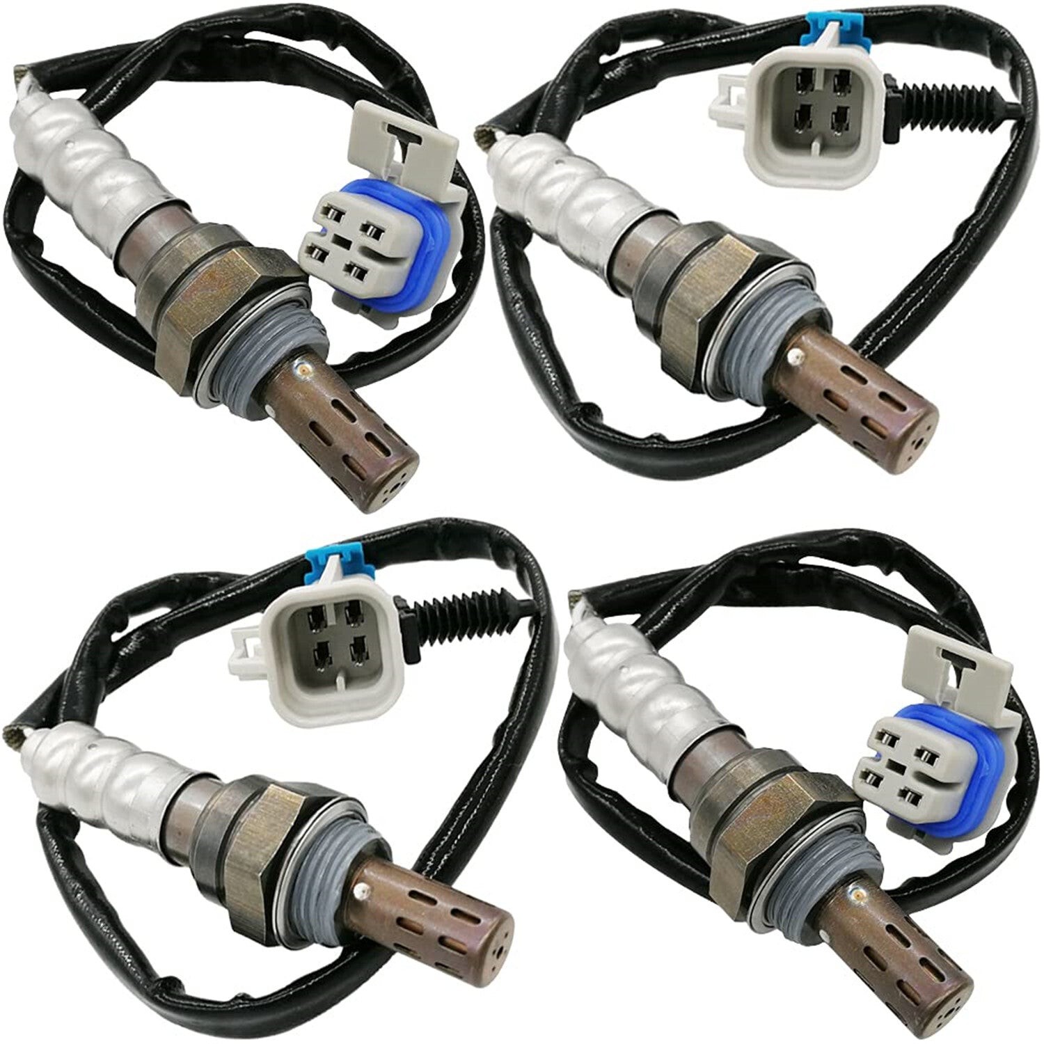 4pcs Oxygen Sensor For 2008-2014 4.8L 5.3L 6.0L for Chevrolet Silverado 1500 V8 for GMC