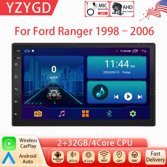 for Ford Ranger 1998¨C2006 Stereo 7 Android Auto Carplay Car Radio GPS Navi WIFI