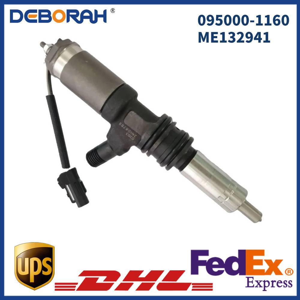 Diesel Fuel Injector 095000-1160 ME132941 for Mitsubishi Engine 6M60 6M60T