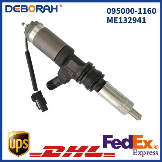 Diesel Fuel Injector 095000-1160 ME132941 for Mitsubishi Engine 6M60 6M60T