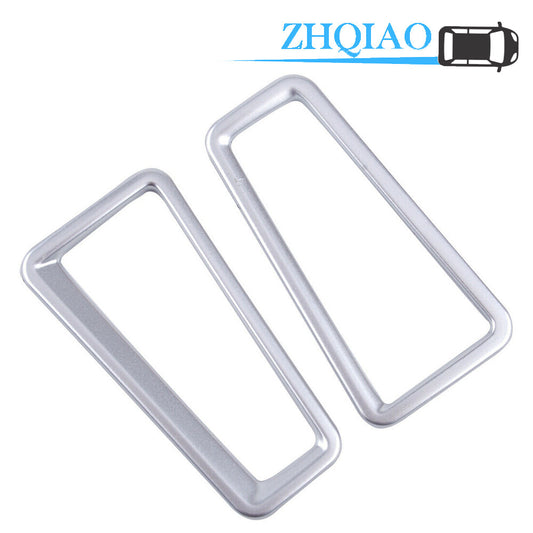 2PCS ABS Dashboard Front Air Vent Outlet Cover Trim Fits for Toyota RAV4 2013-2018