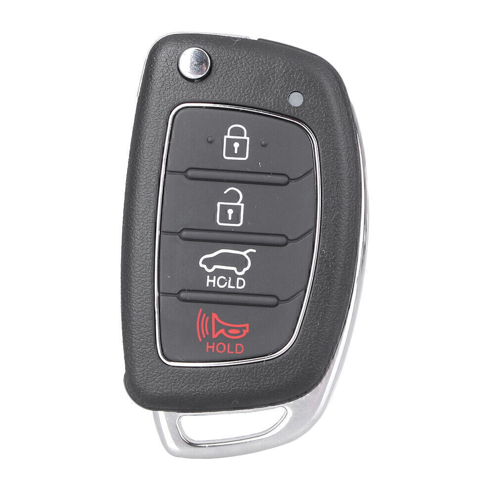 Remote Car Key Fob Shell Case 4 Buttons for HYUNDAI Santa Fe (ix45) 2013 2014