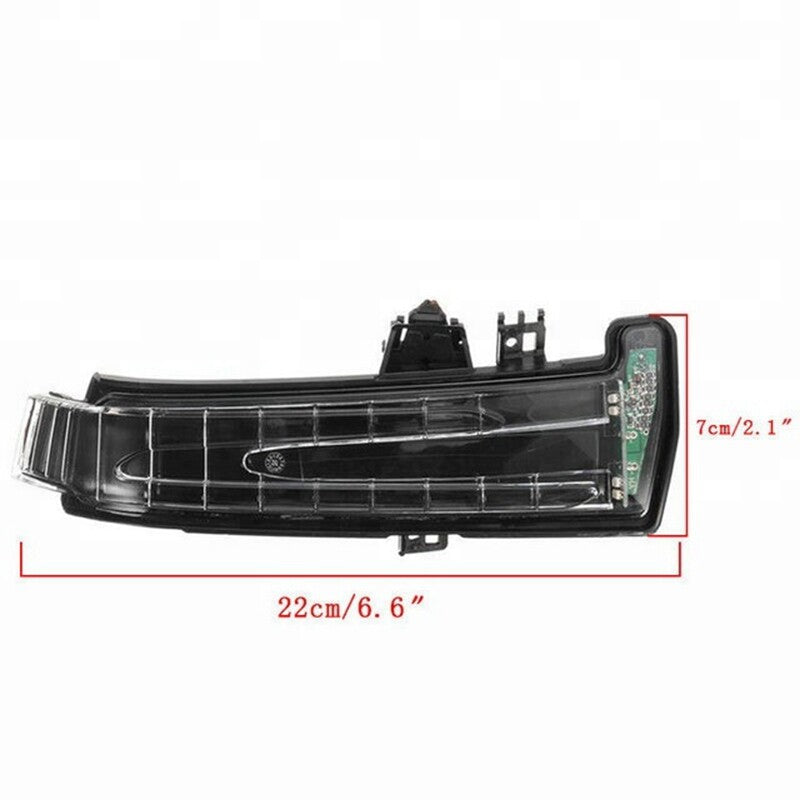LED turn signal side mirror covers suitable for Mercedes-Benz W204, W212, W221, E350, GLK350