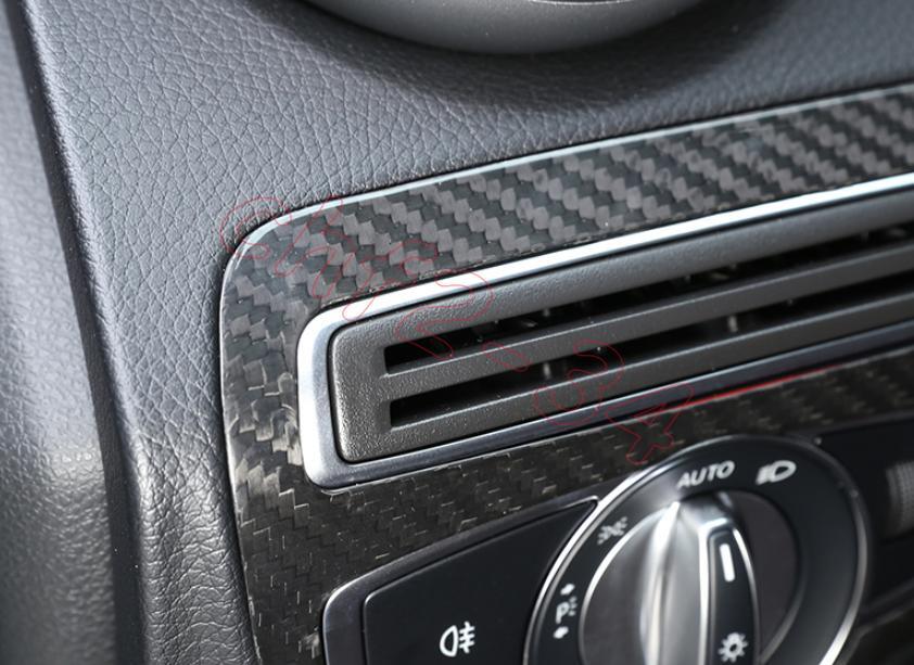 Dry Carbon Fiber Headlight Switch Control Frame Trim for Benz G W464 G350 G55/63