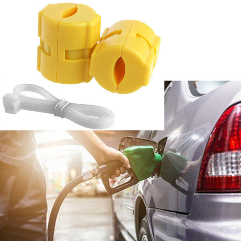 2Pcs Car Magnetic Fuel Saver Economizer Saving Universal Vehicle Gasoline Tool