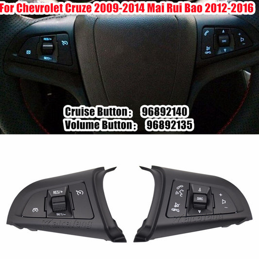 Left and right applicable to for Chevrolet for Cruze 09-14 steering wheel cruise control volume control switch