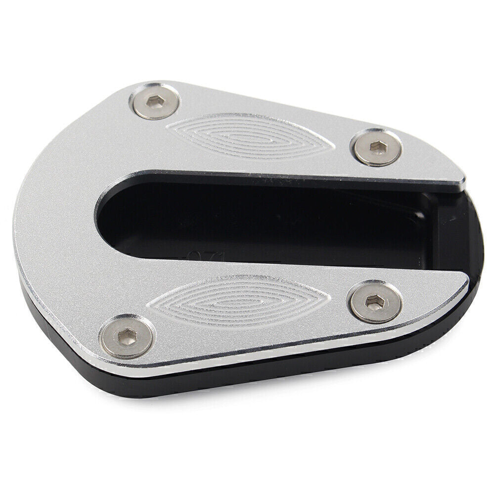 For BENELLI TRK 502 Black Support Foot Side Stand Enlarger Plate Kickstand Pad