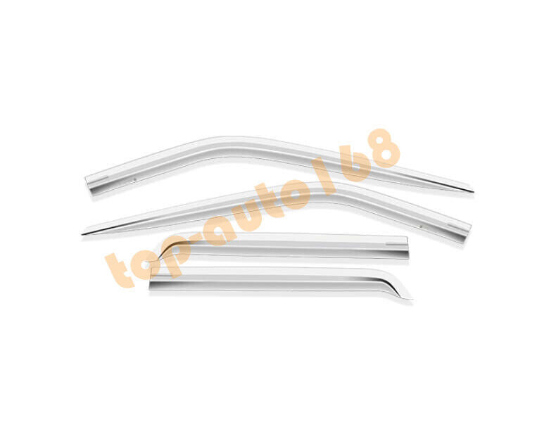 for Ford Explorer 2011-2019 silver Window Visor Vent Sun Shade Rain Guard TRIM