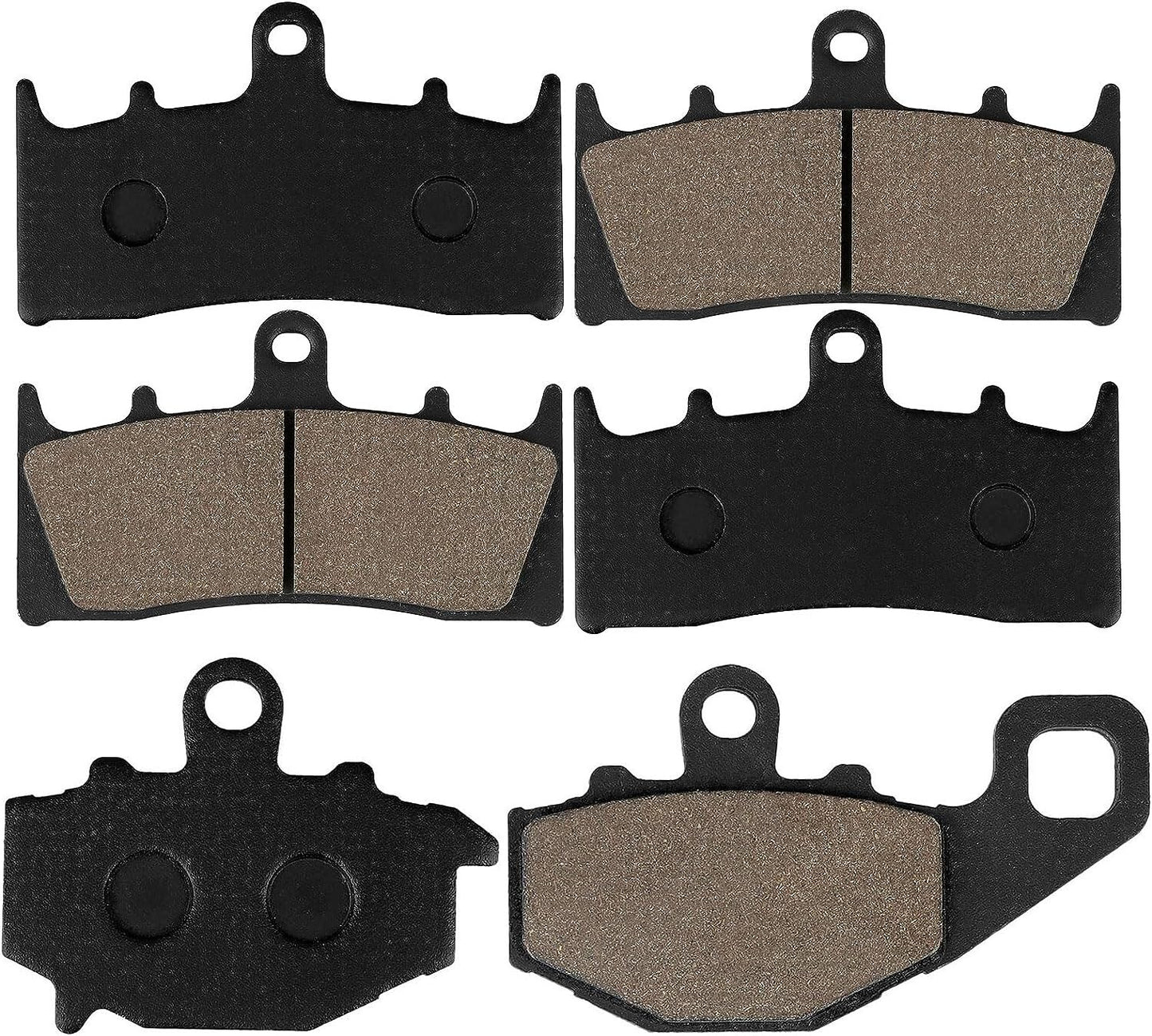 Brake Pads for Kawasaki ZX6R ZX-6R ZX600 1998-2001, ZZR600 ZX 600 2005-2008 ZX9R