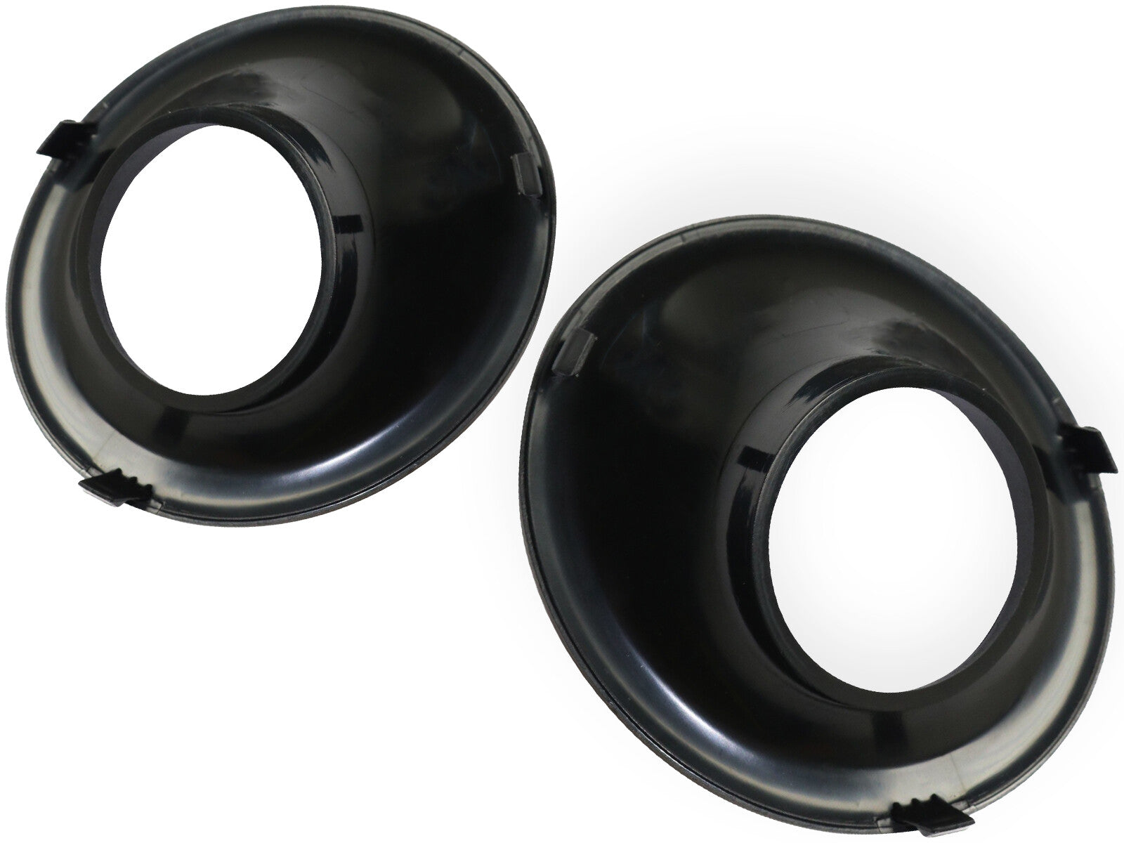 Fog light bezel trim surrounds the passenger and driver sides. Suitable for 15-20 for Dodge for Challenger models.