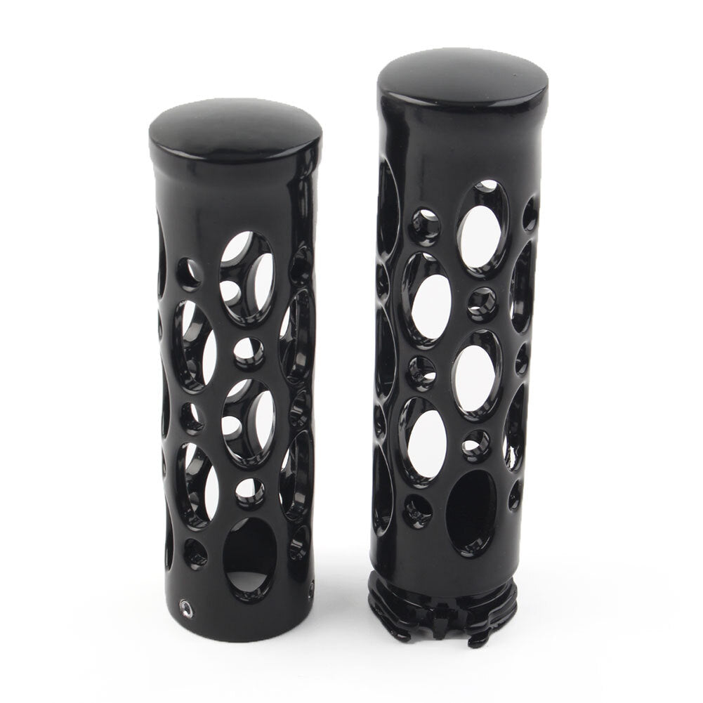 1 Handle Bar Black Hand Grips for Yamaha V Star 650 1100 Custom Classic for Honda