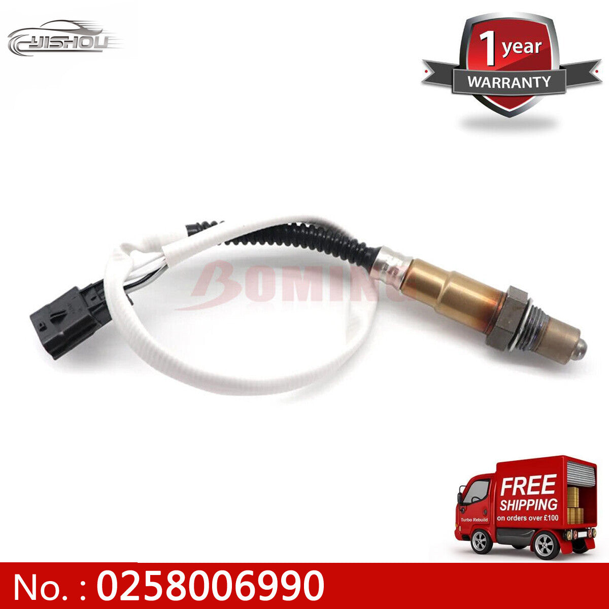 Oxygen sensor 0258006990 is suitable for Renault Clio Fluence Grand Scenic Wind Megane.