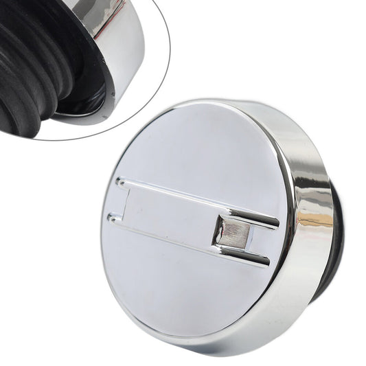 Chrome Vented Gas Fuel Tank Cover for Harley Fat Boy Electra Street Road Glide