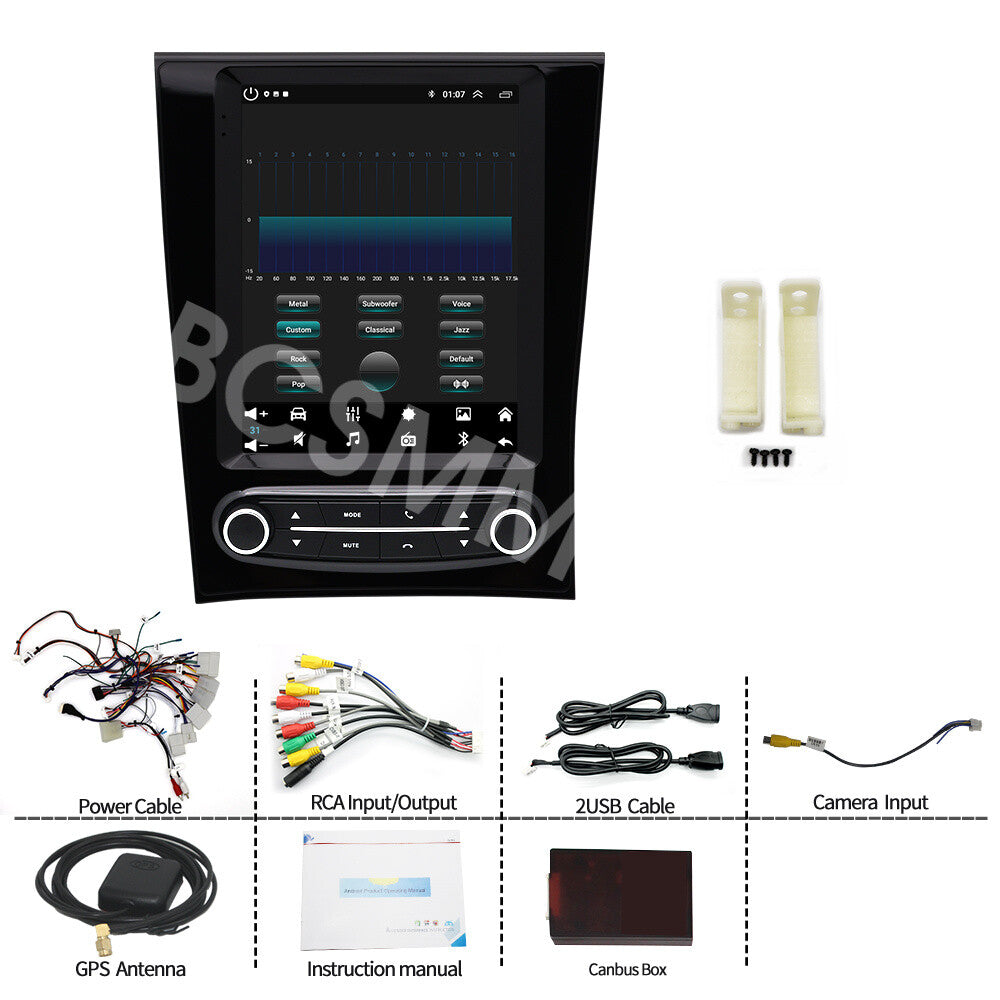 Android 14 Radio BT GPS Head Unit Fit for Lexus GS-Series GS300 GS350 1998-2005