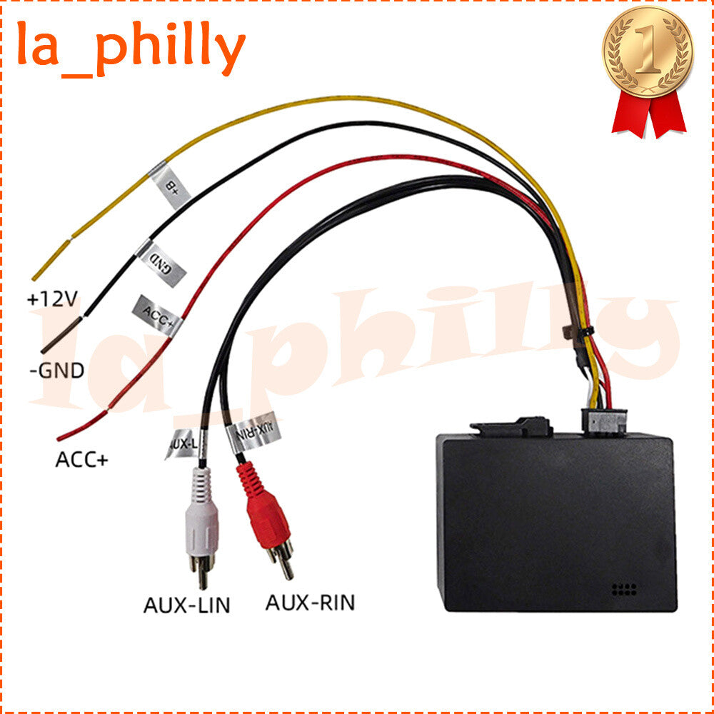 Optical Fiber Decoder Box Amplifier Adapter Fits for Mercedes-Benz series ML GL W164
