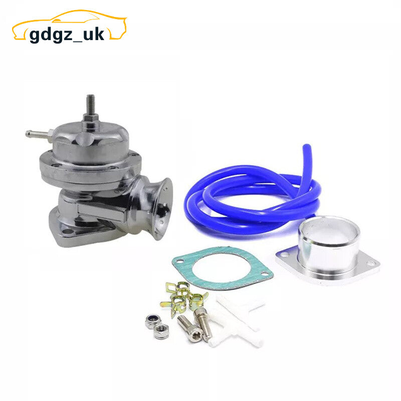 Universal Type-RS Turbo Blow Off Valve Kit Adjustable 25psi BOV Blow Dump Silver