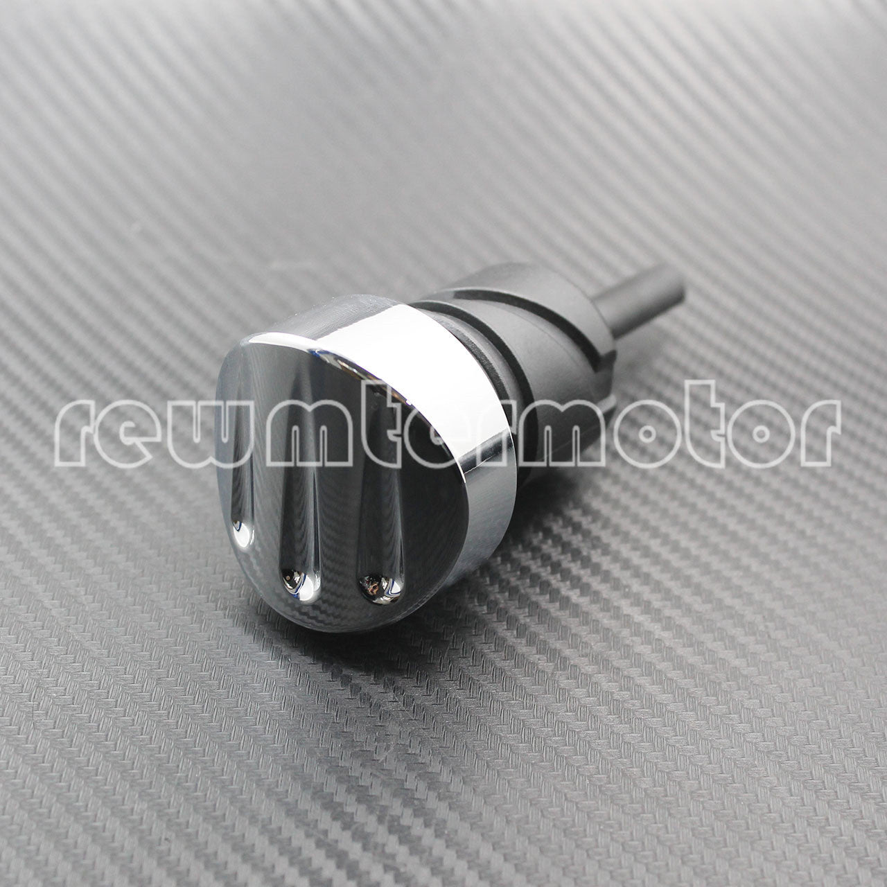 CNC Cut Chrome Oil Dipstick Fit for Harley Sportster Iron Sportster XL 2004-2021