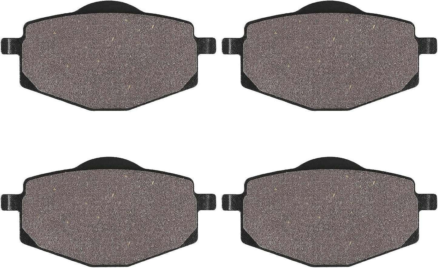 Semi-Metallic Brake Pads for Yamaha DT 125 RE 2004 YTZ 250 N/S TRI-Z 1985 1986
