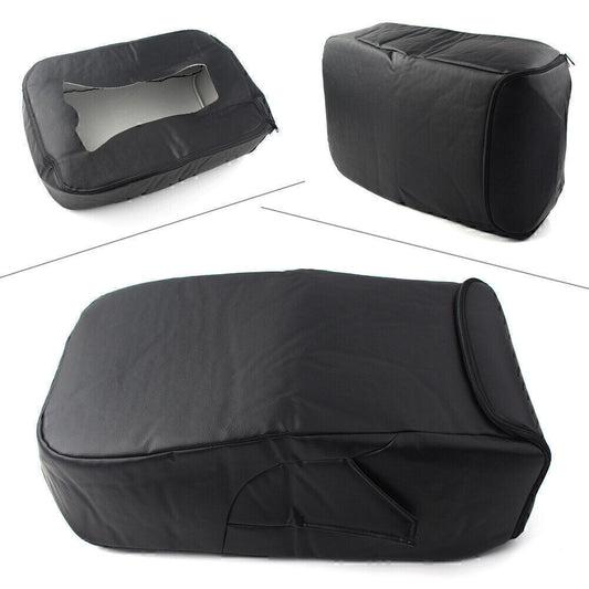 Center Console Lid Cover Leather For 2007-2013 12 Silverado Tahoe for Sierra Armrest