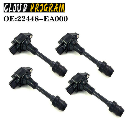 4-piece ignition coil kit 22448-ea000 for Nissan Frontier 2005-2015 2.5 Tiida C11