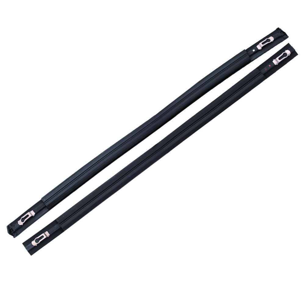 A pair of new black roof trim molding kits suitable for 2016-2021 for Honda HRV