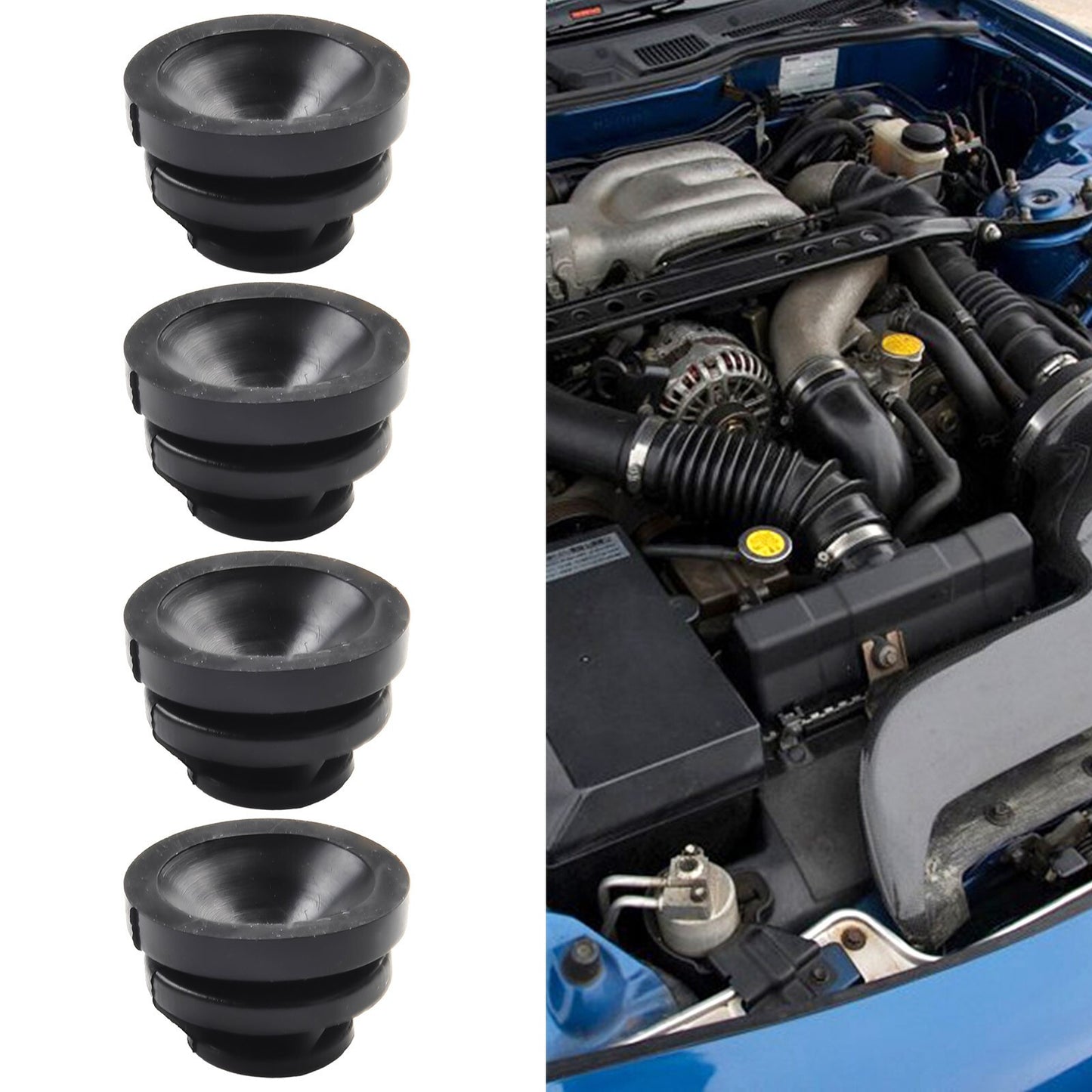 4Pcs Engine Mount Bush Buffer Cushion Cover for Mazda 2 3 6 CX-3 CX-5 P30110238