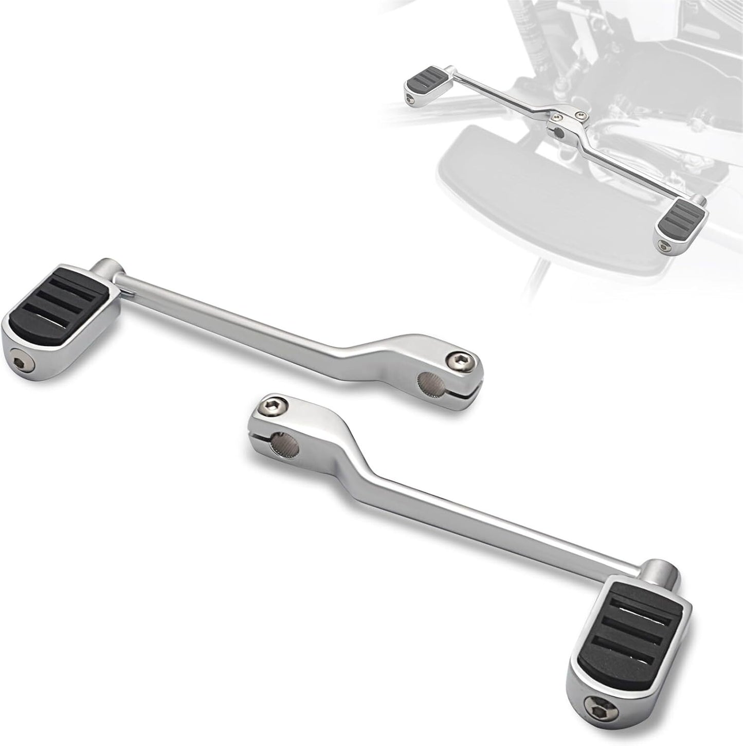 Heel Toe Shift Peg Shifter Lever Pedals for Harley FL Softail Tour Electra Glide