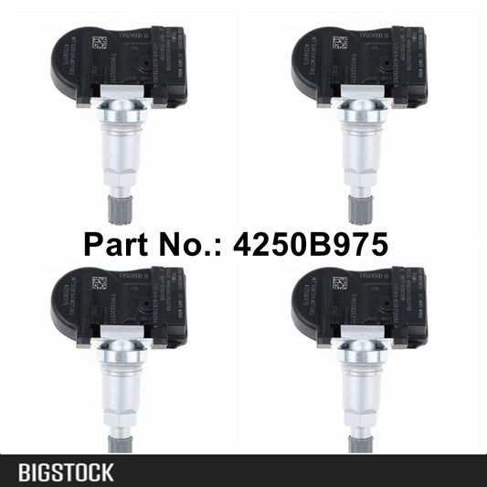 4PCS Car Tire Pressure Sensor 4250B975 TPMS 315Mhz Fit for Mitsubishi Outlander