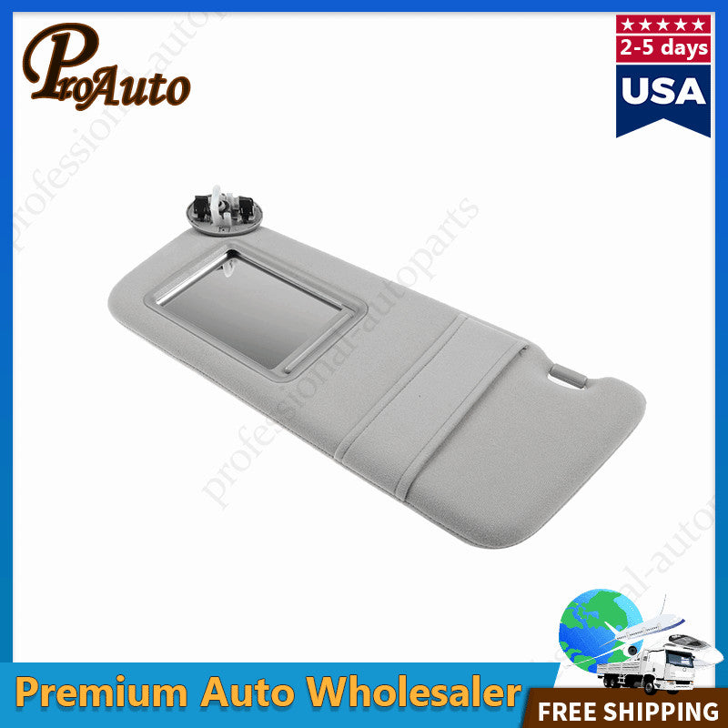 For 2007-2011 for Toyota for Camry Sun Visor With Sunroof and Lights Left Side Gray