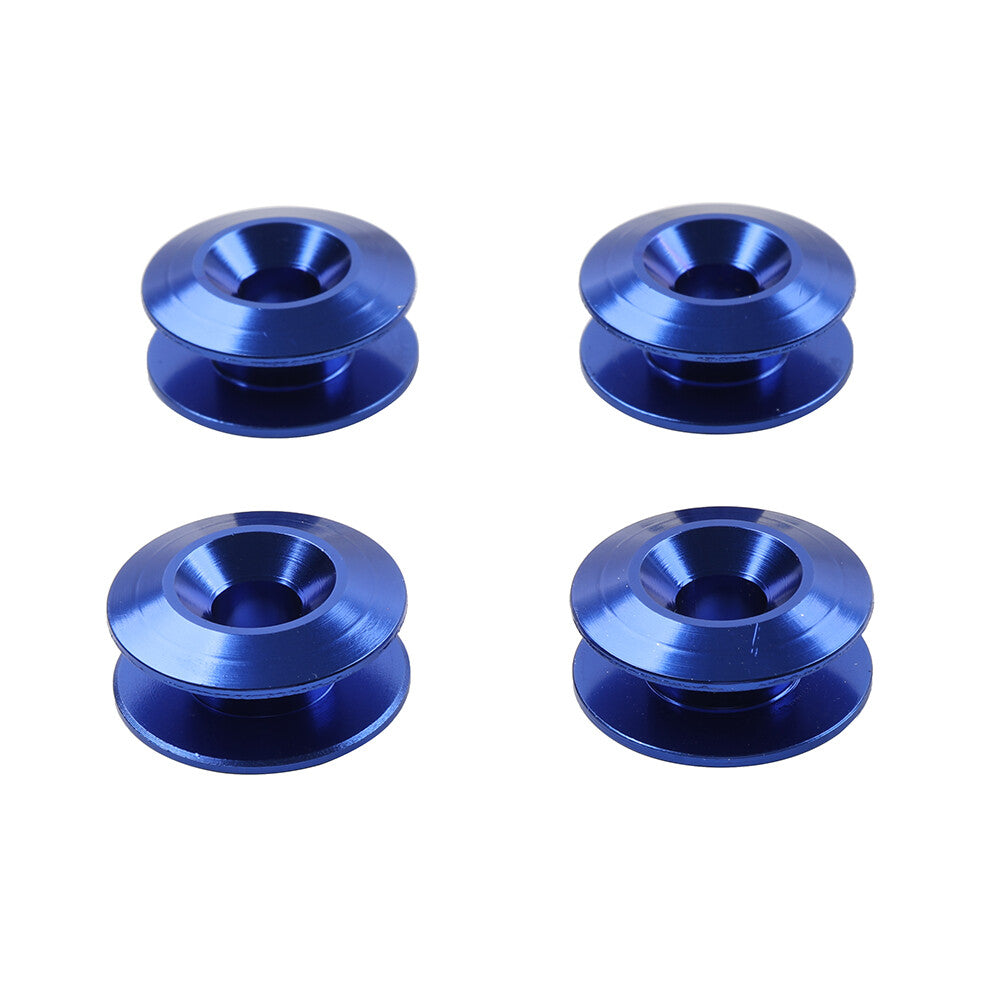 Quick Release Band Fastener Bumper Holder Clips Kit Front Rear Trunk Hatch Lid